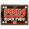 Shorty&#39;s Dooks Hard Risers 1/2&quot;