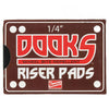 Shorty&#39;s Dooks Hard Risers 1/4&quot;