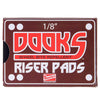 Shorty&#39;s Dooks Hard Risers 1/8&quot;