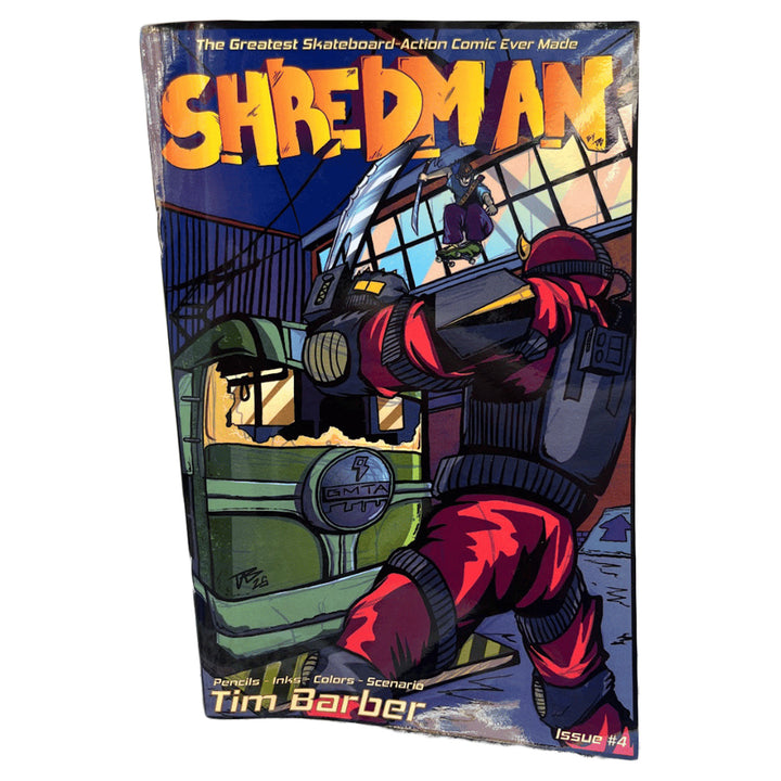 Shredman Comic Issue #4