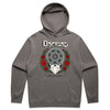 Orchard Skate Your Face Heavy Hoodie Faded Charcoal