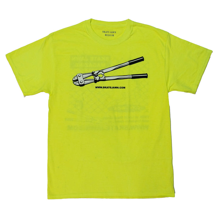 Skate Jawn Boltcutter Tee Hi Vis Green