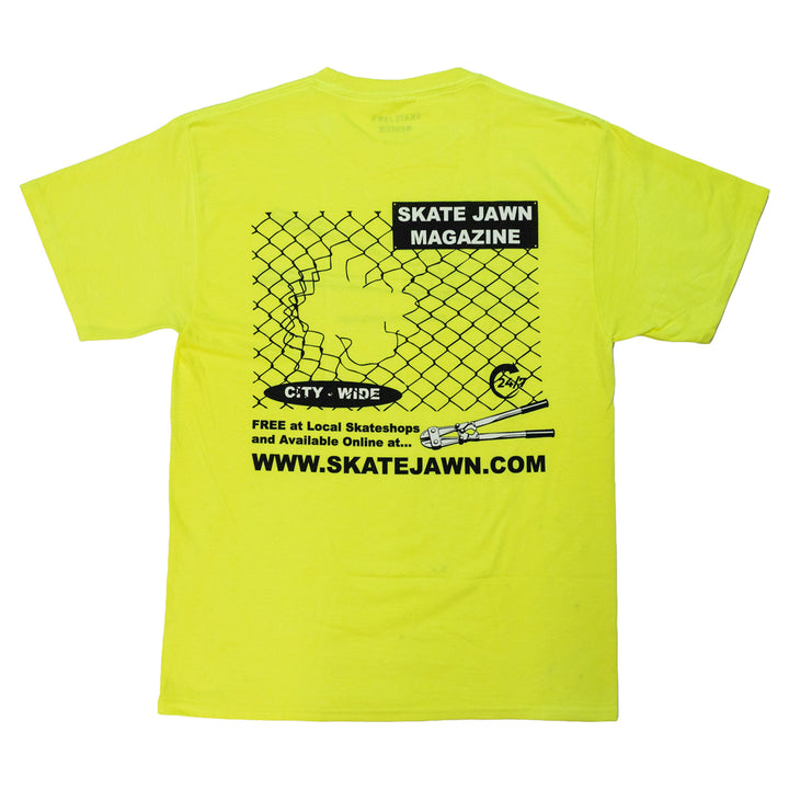 Skate Jawn Boltcutter Tee Hi Vis Green