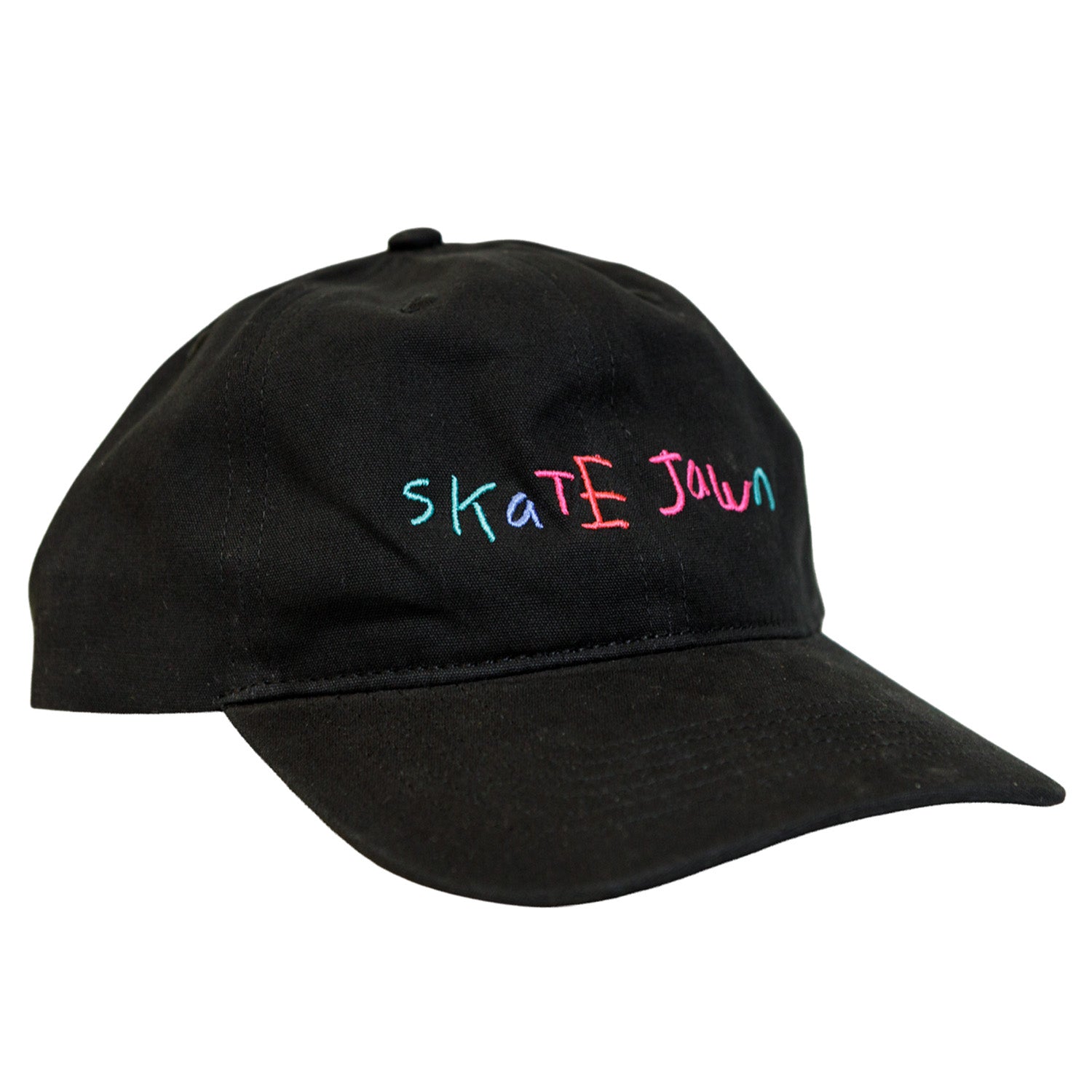 Skate Jawn Crayon Dad Hat Black