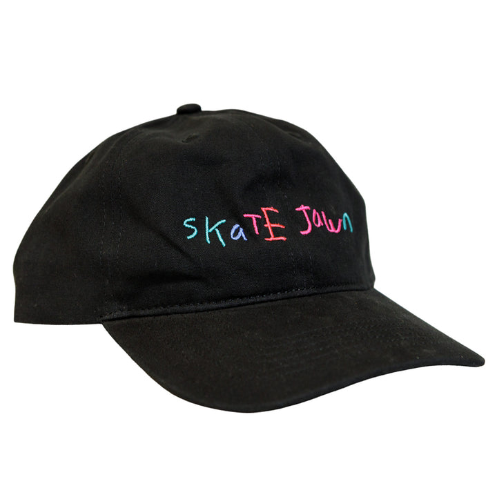 Skate Jawn Crayon Dad Hat Black