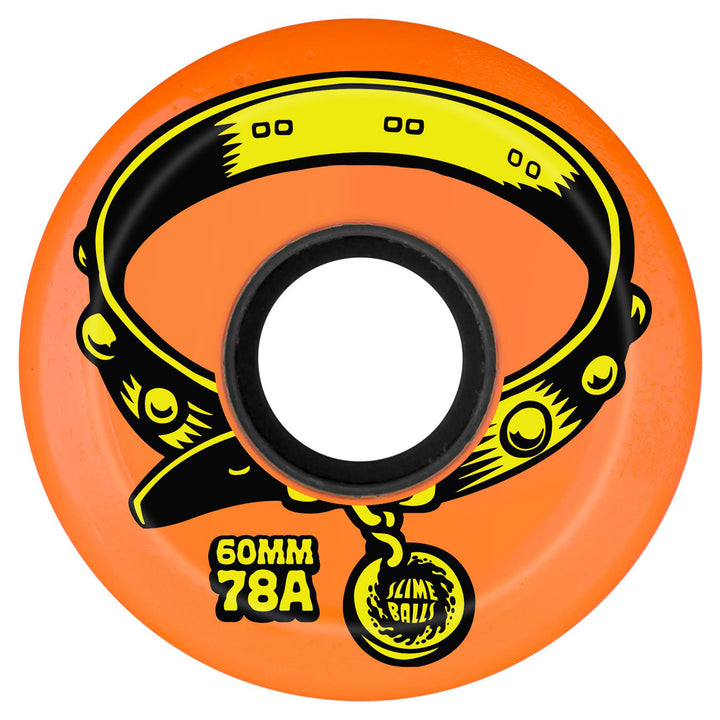 Slime Balls Eric Dressen Pup Slime Orange Cruiser Wheel 60mm 78a