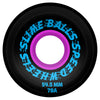 Slime Balls Wheels Brain Busters 3D OG Slime Black 54.5 mm 78a