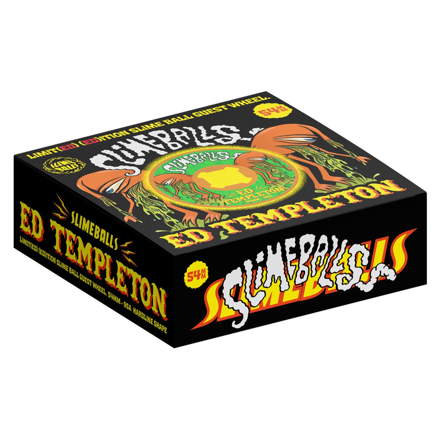 Slime Balls Wheels Ed Templeton Vomit Mini Orange Hardline 54mm 95a