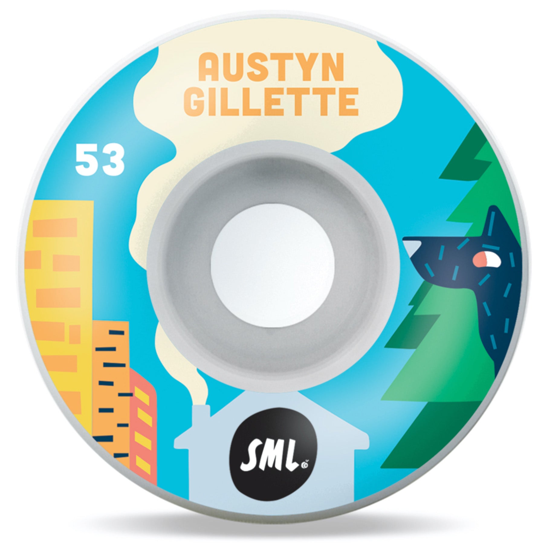 SML Wheels Arvo Austyn Gillette 53mm V-Cut 99a