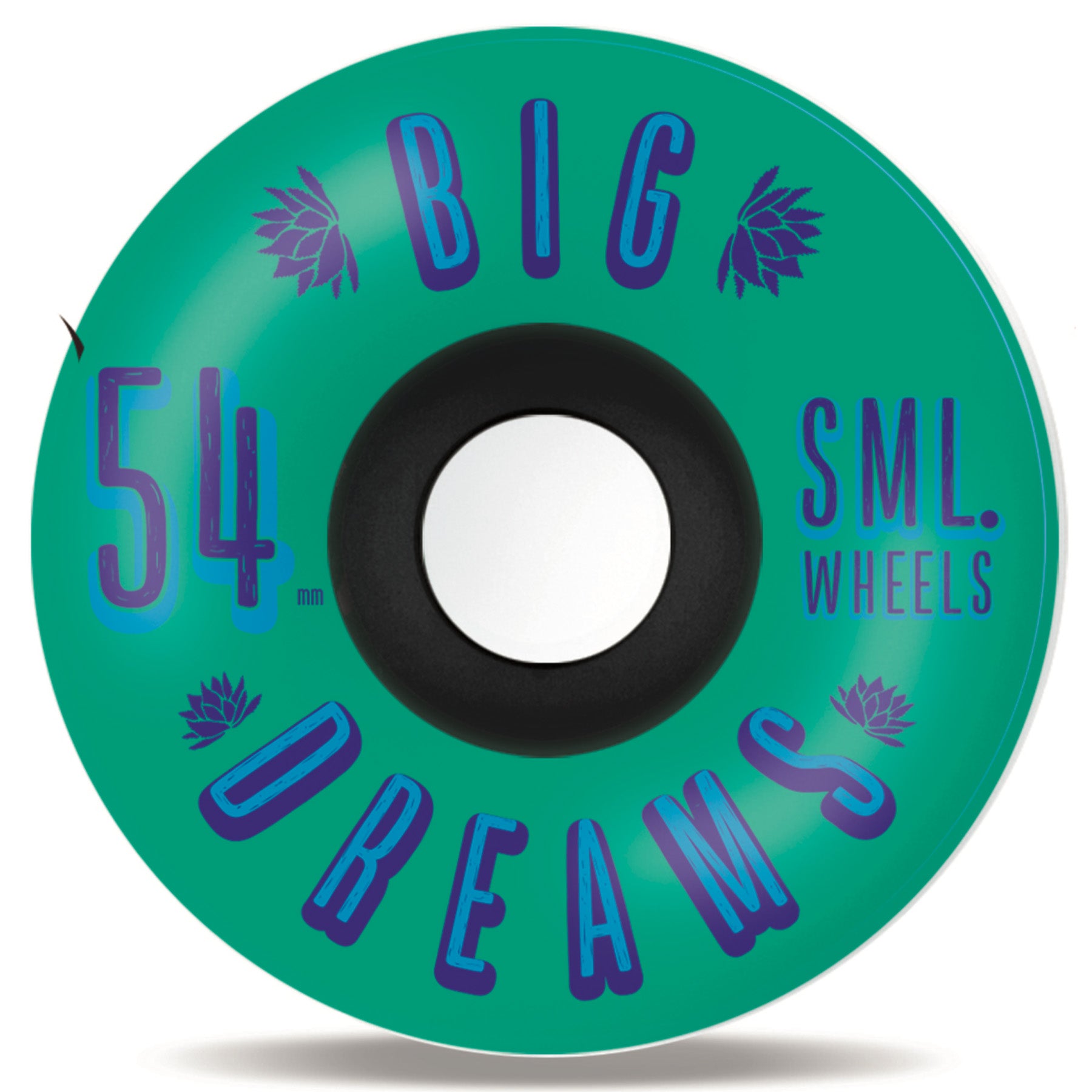 SML Wheels Succulent Cruisers Hybrid Blue Lagoon 54mm 92a