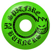 Spitfire Wheels Burner Green 52mm 99a