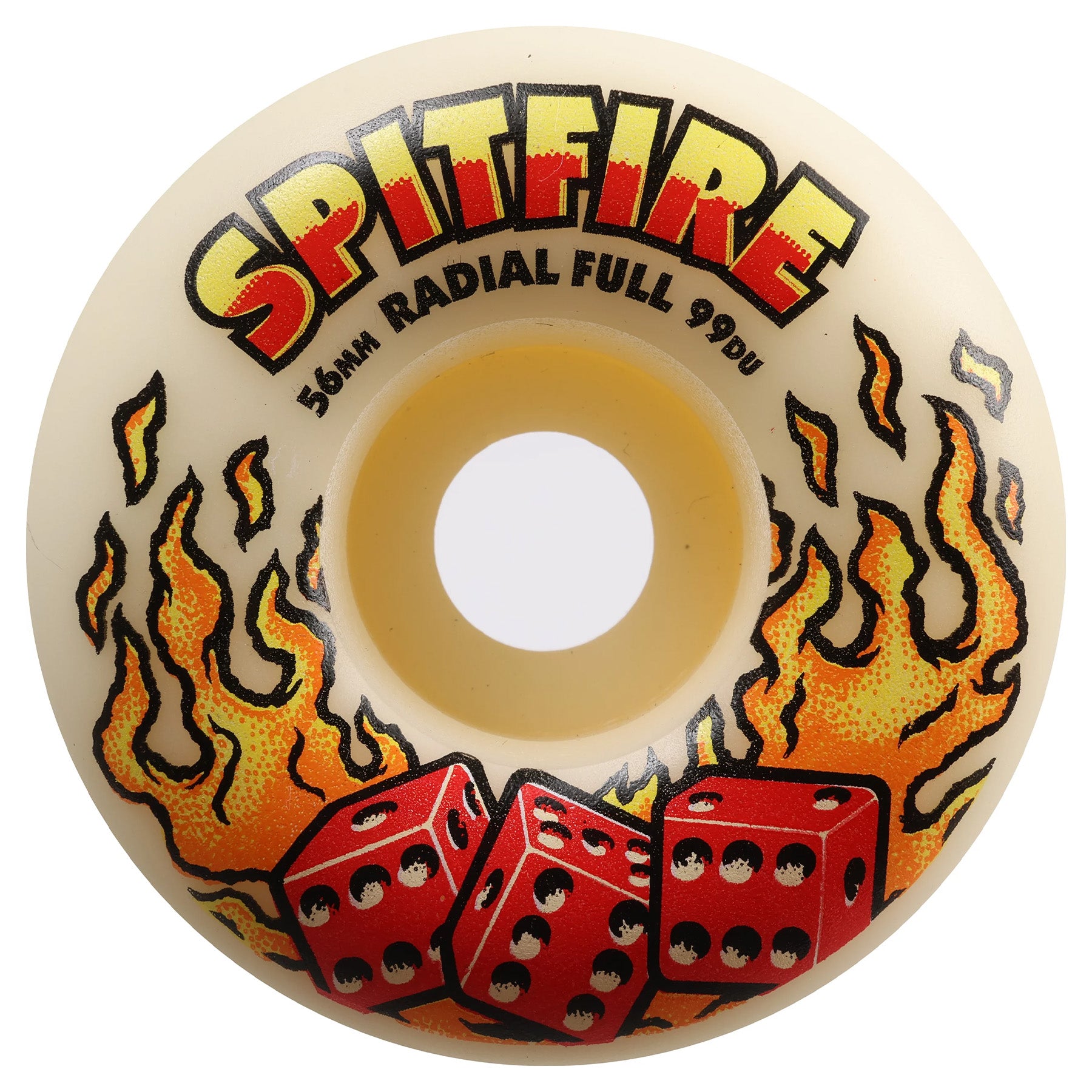 Spitfire Wheels Hot Hand Radial Full F4 60mm 99a