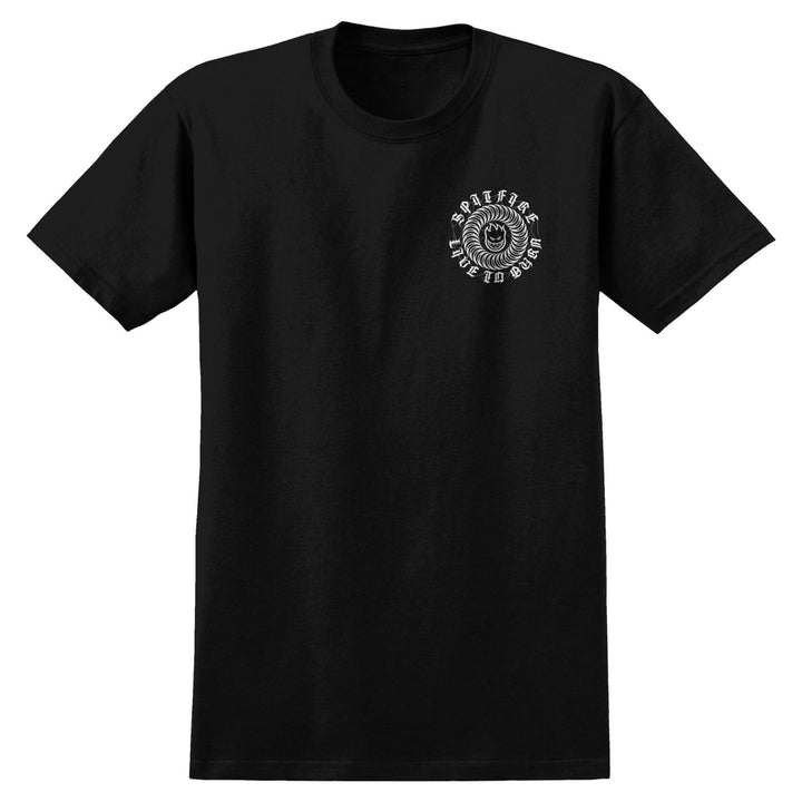 Spitfire Web Classic Tee Black