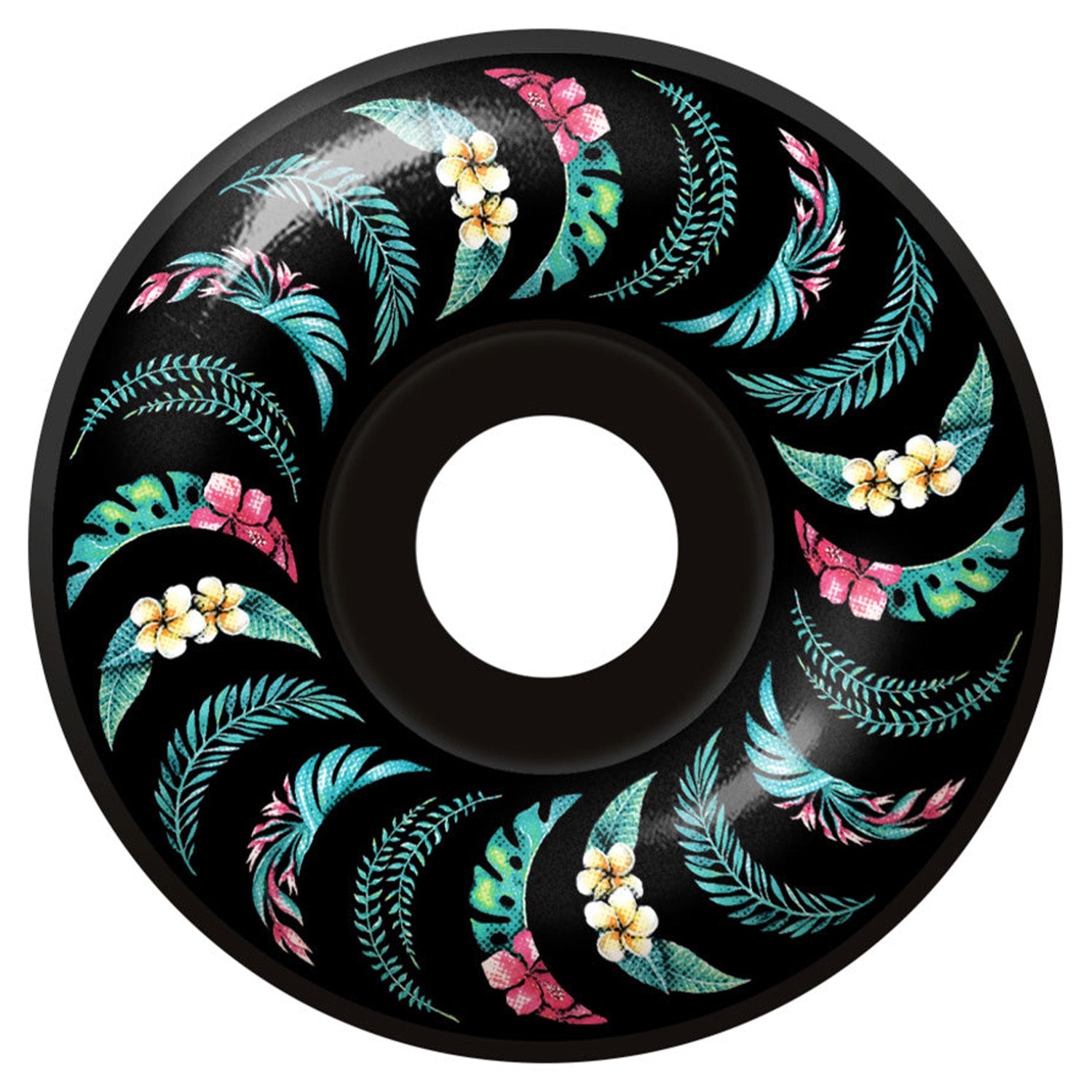 Spitfire Wheels Floral Classic Black F4 55mm 99a