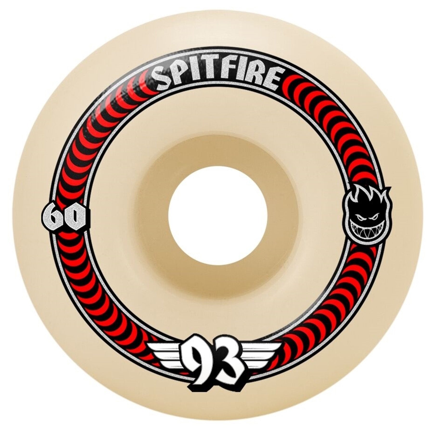 スケートボード SPITFIRE FORMULA FOUR Classic 60mm Spitfire Wheels Formula Four F493 Classic 60mm 93a - Orchard Skateshop