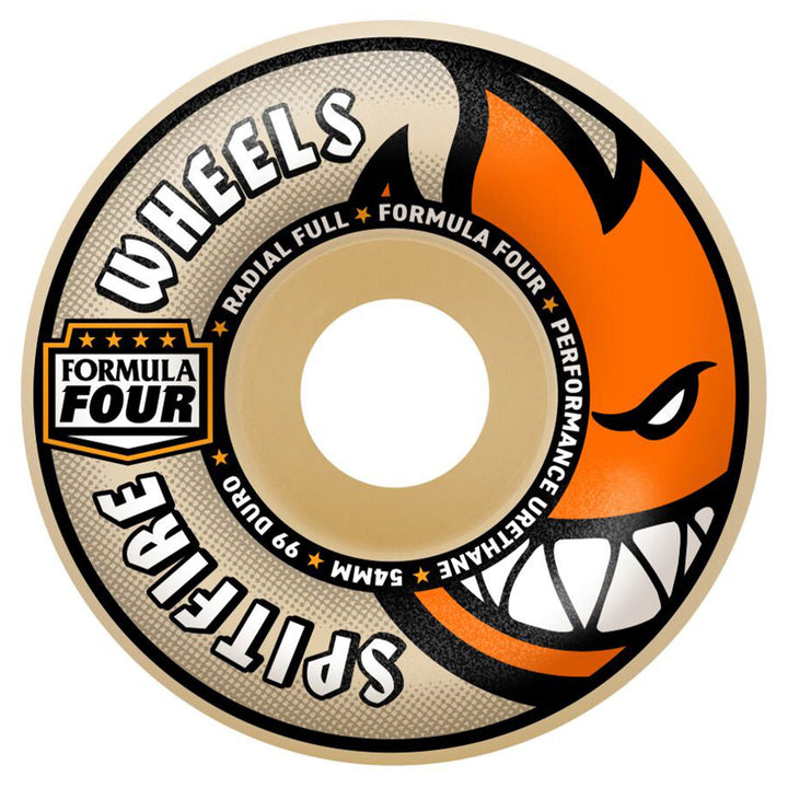 Spitfire Wheels Radial Full F4 99a 60mm