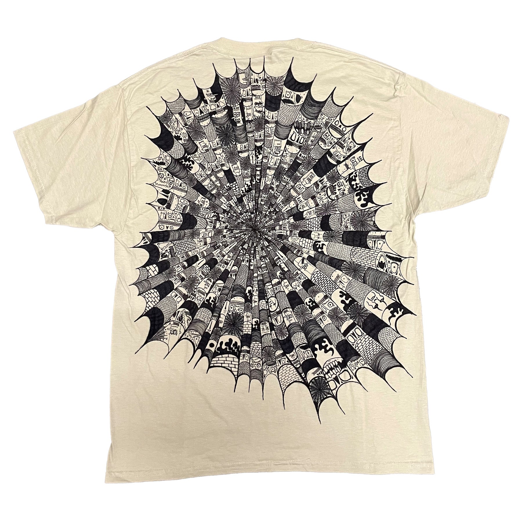 Stuck One Off Web Tee Sand