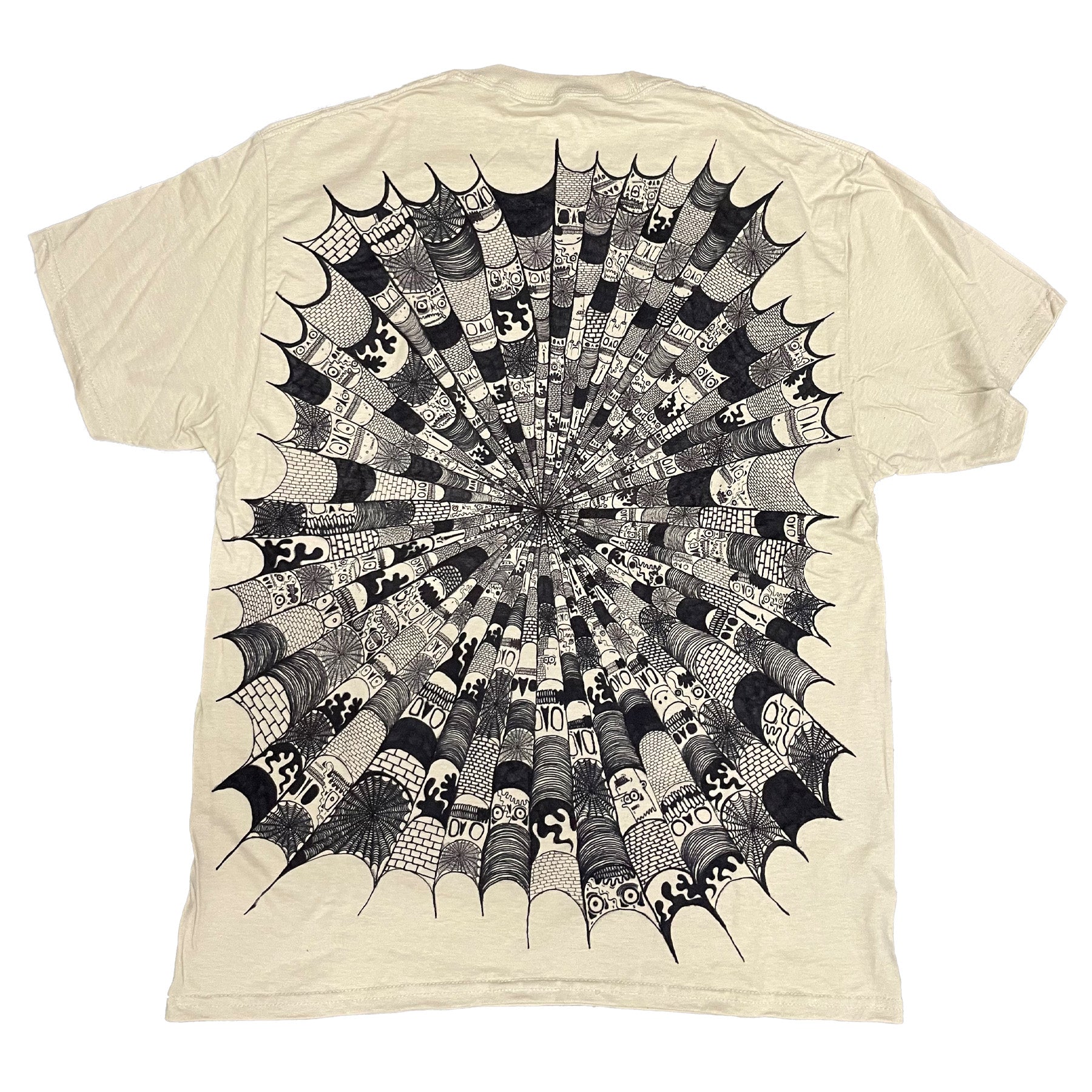 Stuck One Off Web Tee Sand