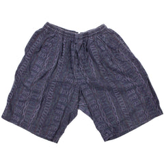 パンツ OLD STUSSY Beach Shorts Made in USA Overripe Stussy Cotton Surf Short AOP Blurpleish Large (early 90's