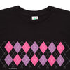 Frog Total Argyle Tee (Black)