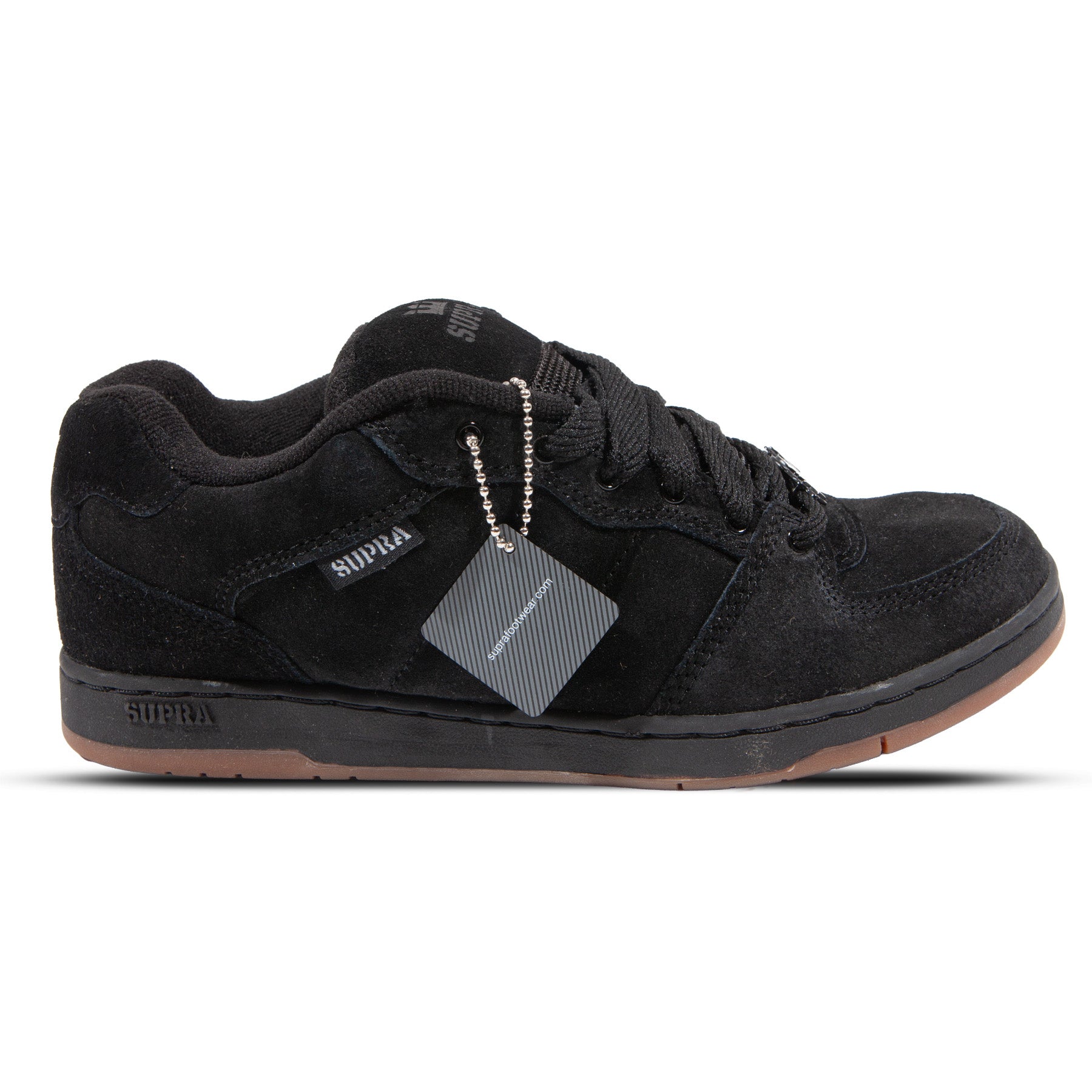 MEさん専用 Surpri's 1st DEMO Overripe Supra Shoes The Penny Black/Gum (2009ish) - Orchard Skateshop