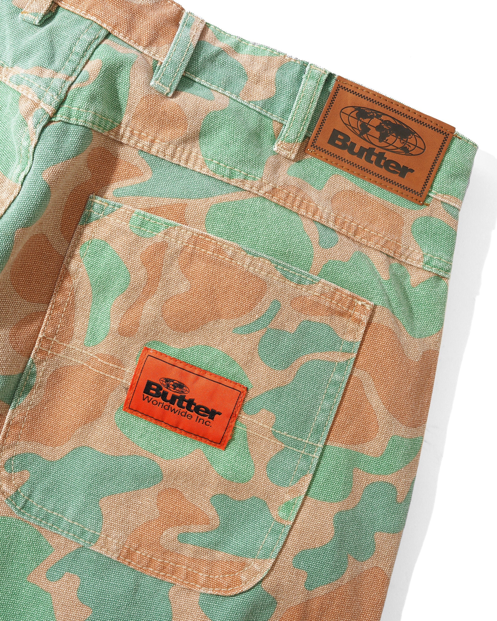 Butter Goods Santosuosso Camo Pants Washed Camo