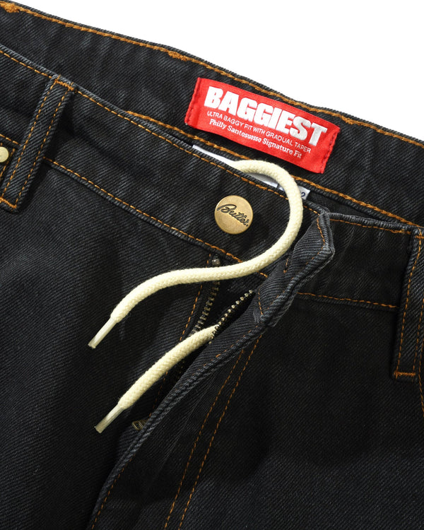 Butter Goods Santosuosso Denim Jeans Washed Black Q423 Orchard