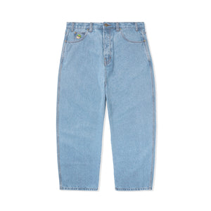 Butter Santosuosso Denim Pants Washed Blue Q223 - Orchard