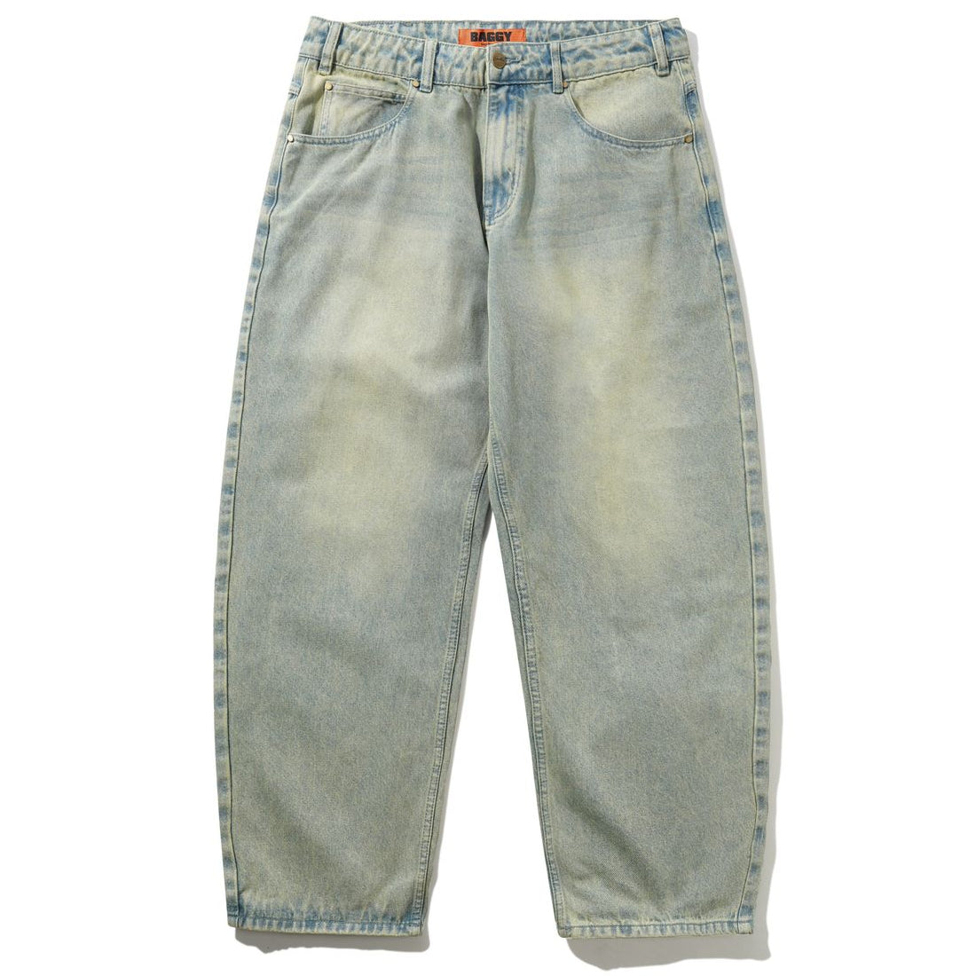 Butter Goods Scorpion Stitch Denim Jeans Tinted Light Blue