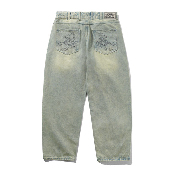 ScorpionStitchDenimPANTSTinted