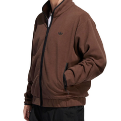 Adidas Sherpa Fleece Brown Black Orchard Skateshop