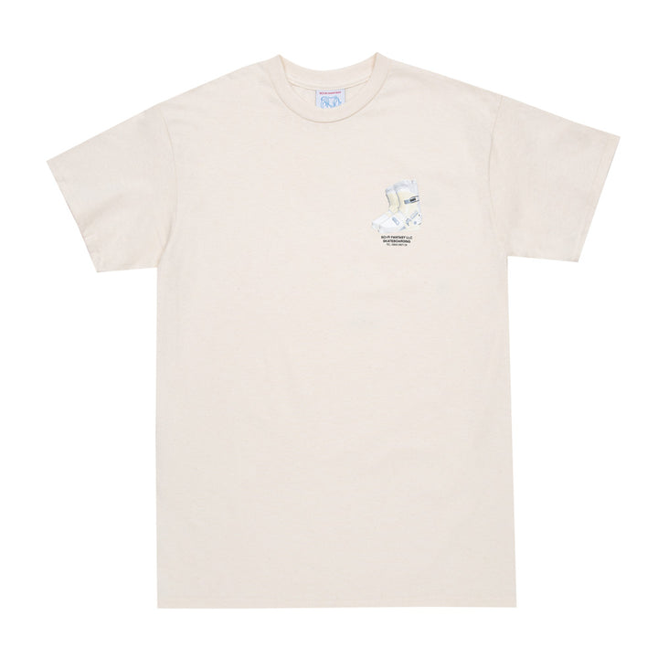 Sci-Fi Fantasy Ski Boot Tee Natural