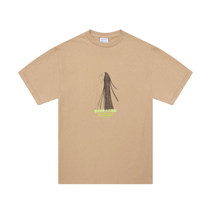 Sci-Fi Fantasy Spiritual Darkness Tee Tan