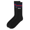 Butter Goods Striped Socks Q224 Black