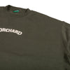 Orchard Text Emb Crewneck Sweatshirt Cypress/Cream