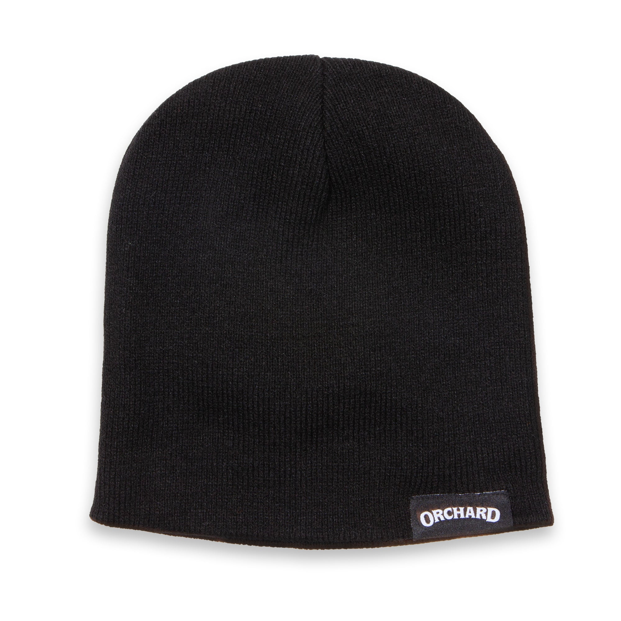Orchard Text Label Skully Black