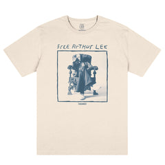 アールイードット　 Tシャツ クリーム×ブルー FREE Theories Free Arthur Lee Tee Cream - Orchard Skateshop