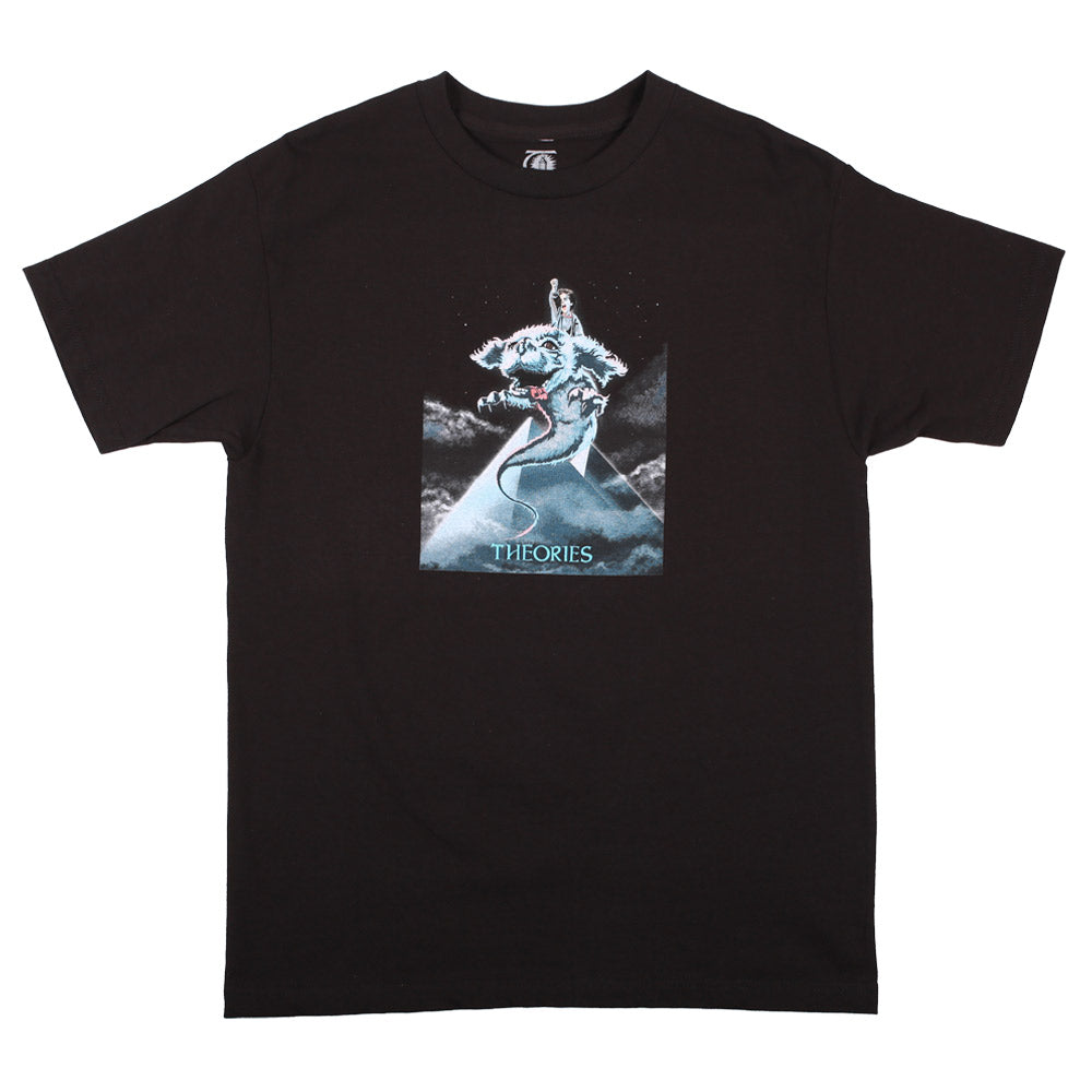 Theories Luckdragon Tee Black - Orchard Skateshop
