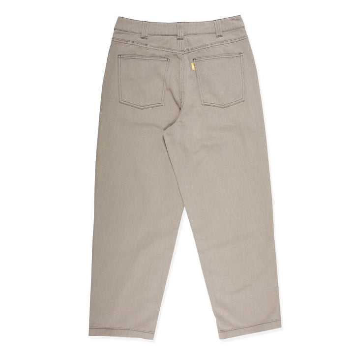 Theories Plaza Jeans Sand Contrast Stitch