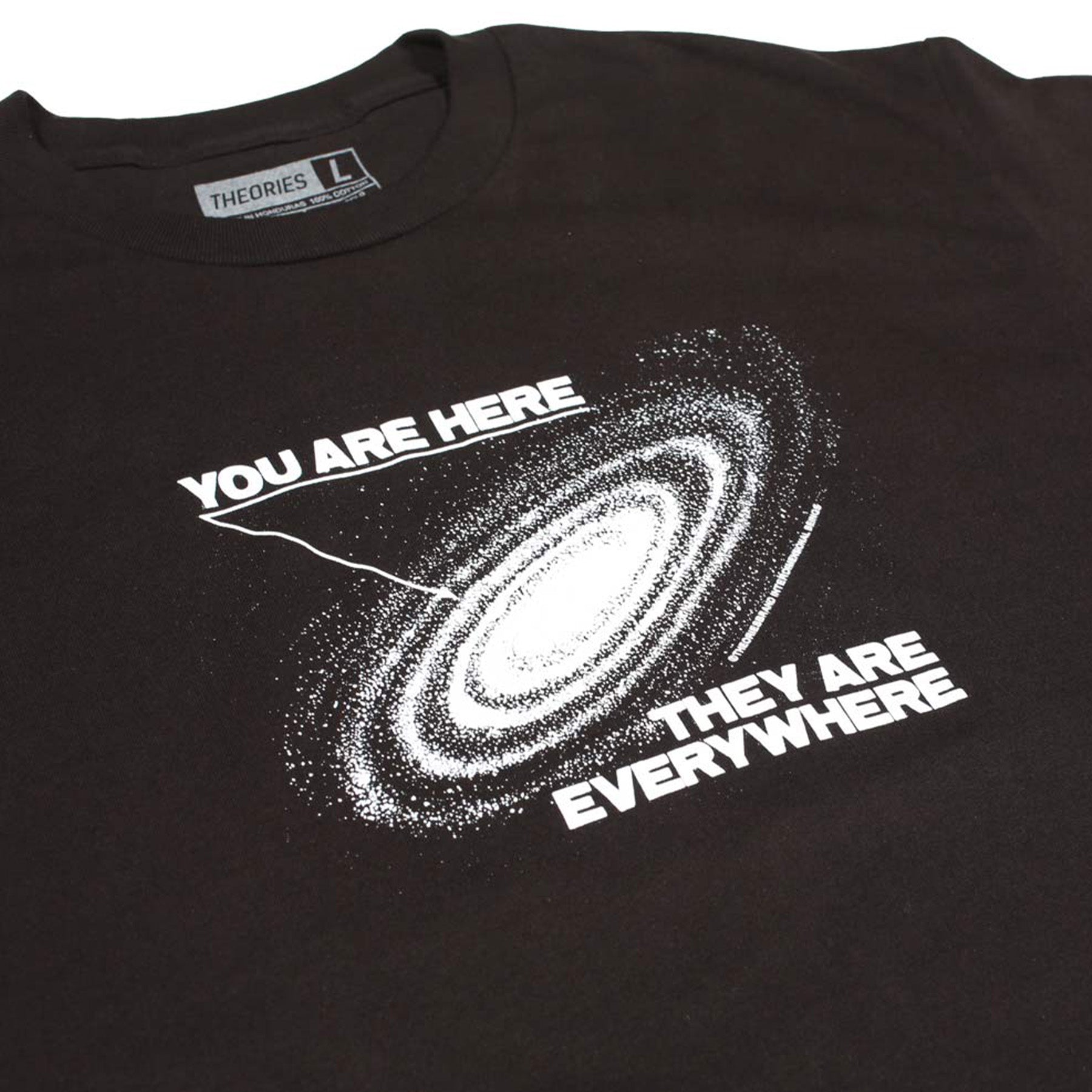 Theories Of Atlantis You Are Here Tee Black