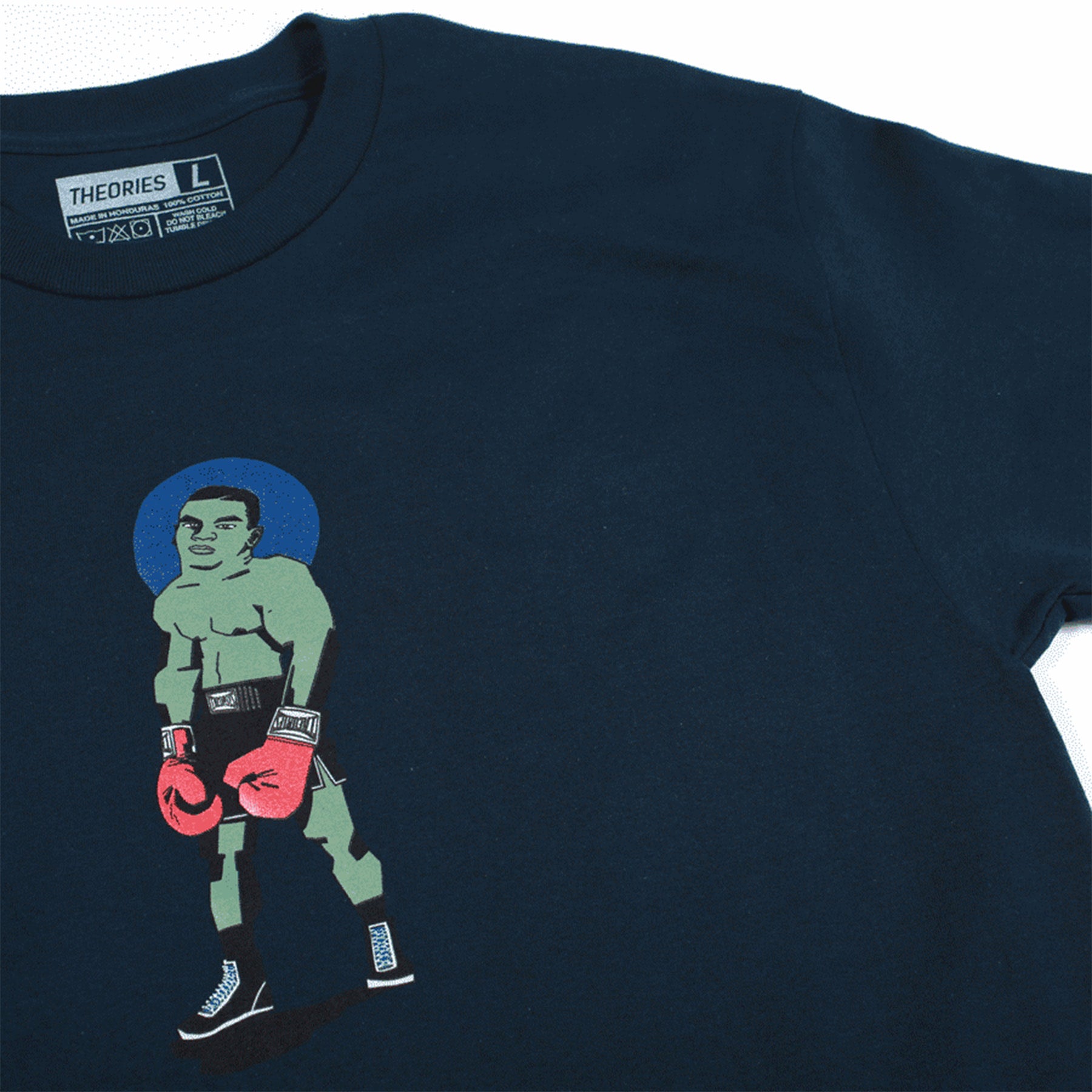 Theories Punchout Tee Navy