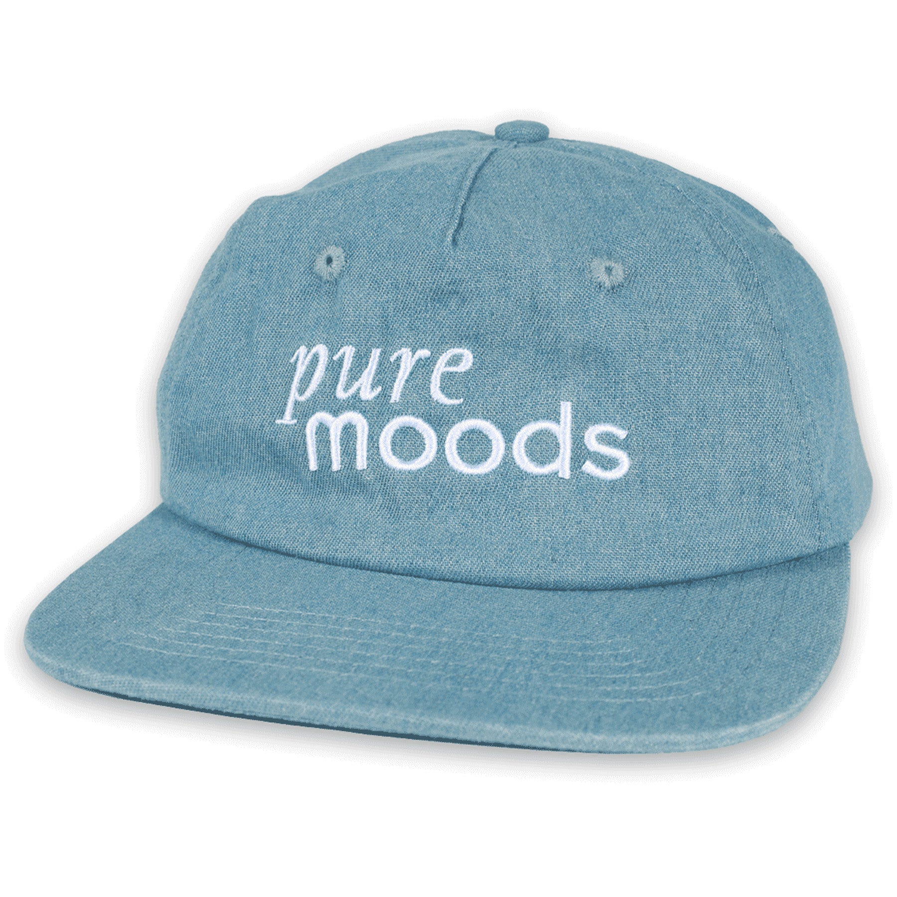 Theories Pure Moods Strapback Hat Denim