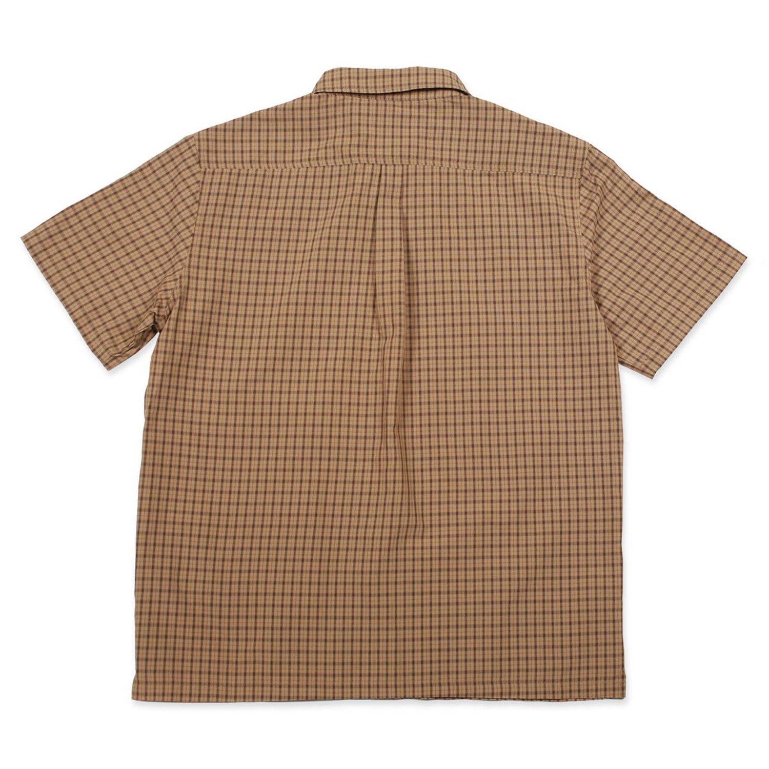 Theories Avignon Flannel Button Up Caramel