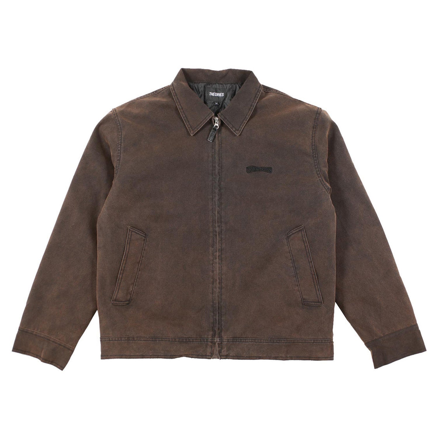 Theories Carpenter Work Jacket Washed Copper - Orchard Skateshop