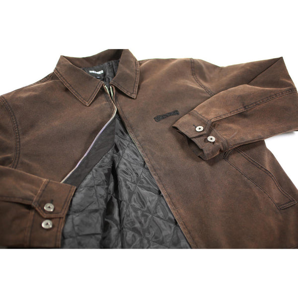 Theories Carpenter Work Jacket Washed Copper - Orchard Skateshop