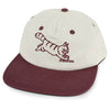 Theories Conscious Kitty Snapback Hat Wine/Stone