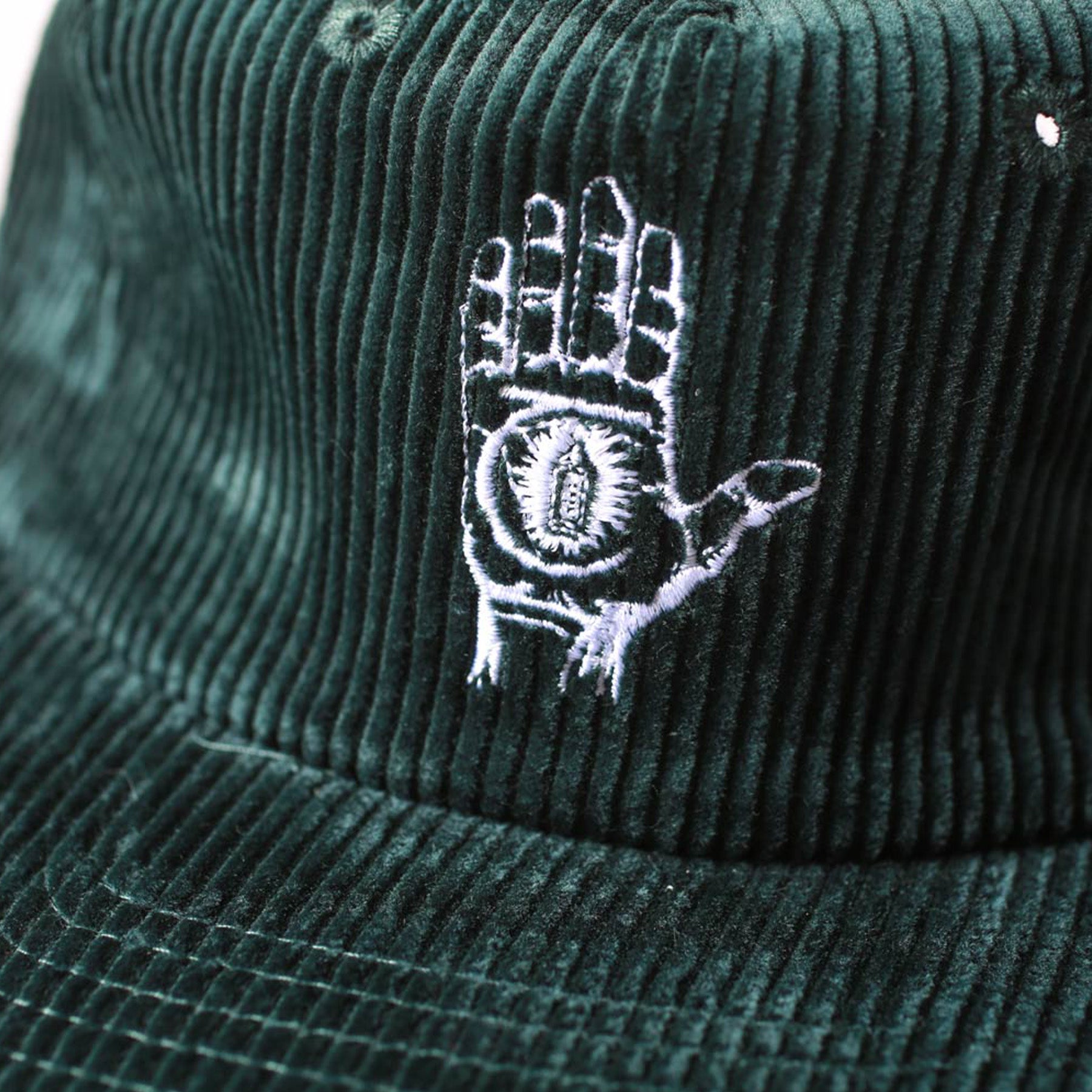 Theories Hand of Theories Strapback Hat Forest Green