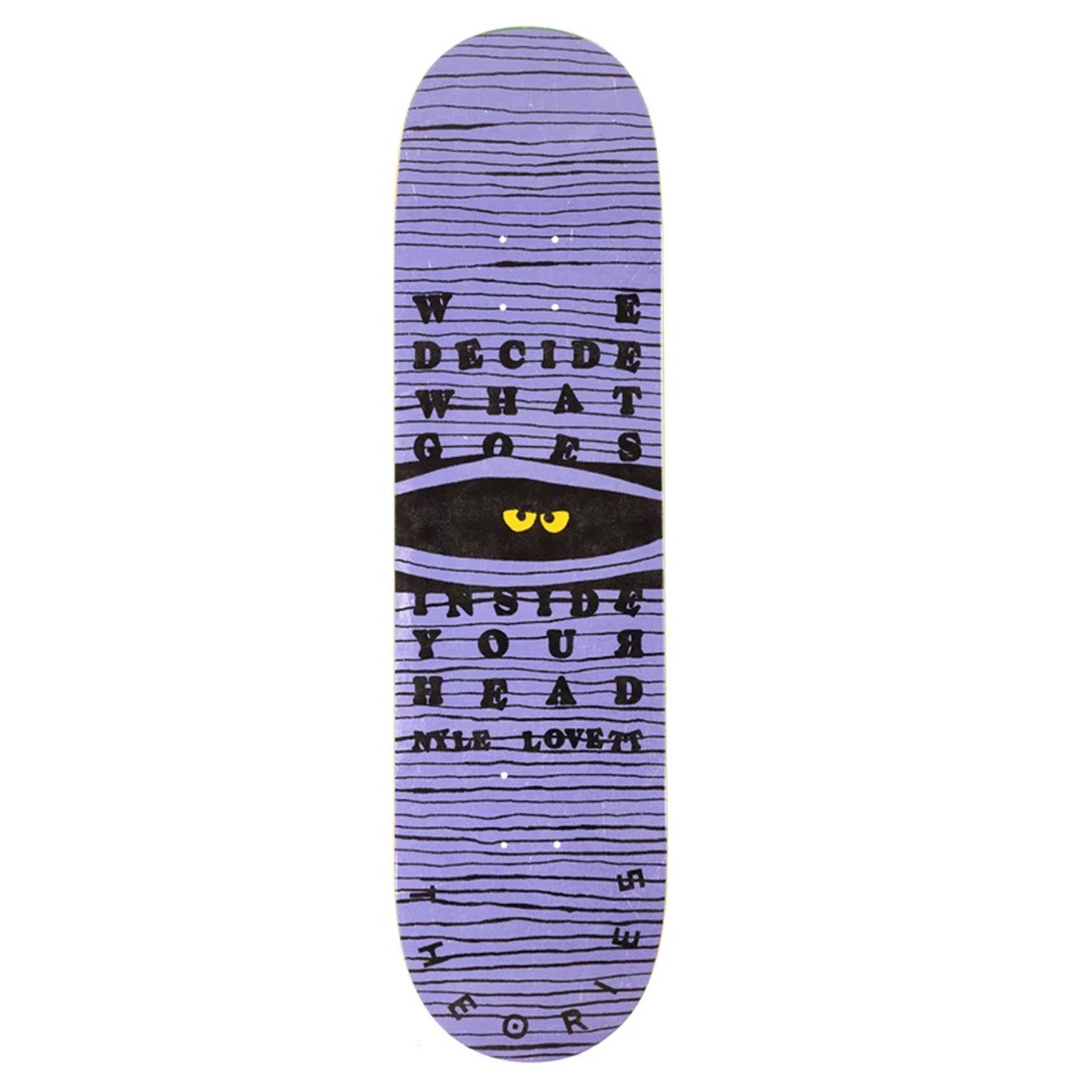 Theories Lovett Inside Your Head Deck 8.5"