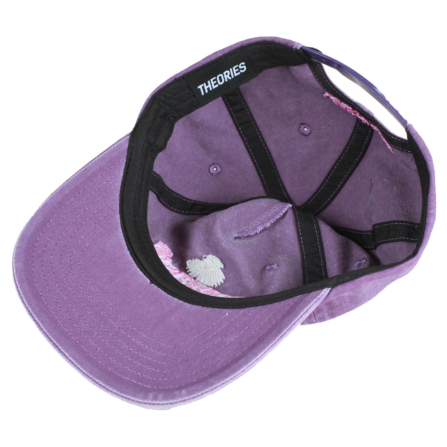 Theories Mystic Advisor Snapback Hat Washed Purple