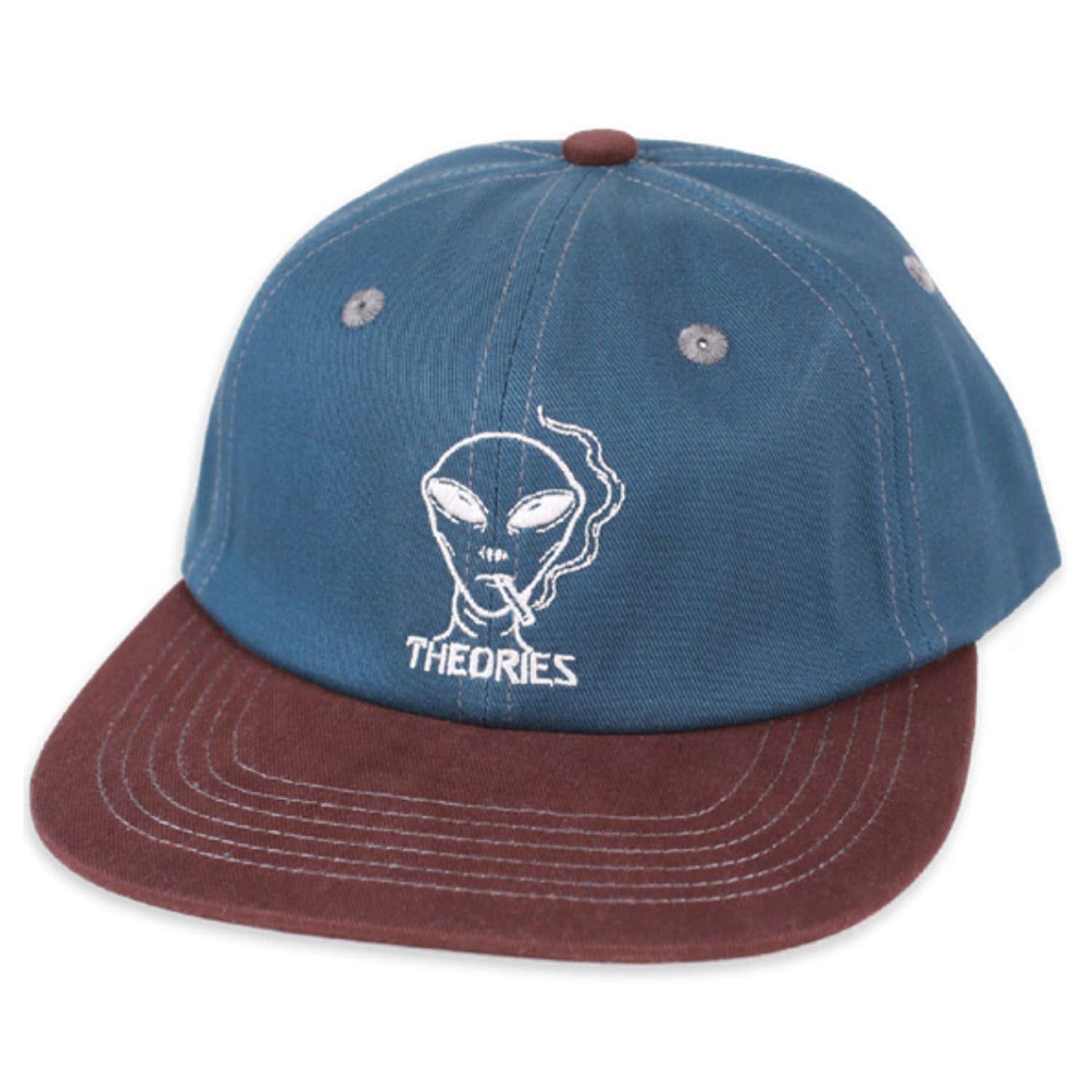 Theories Outer Space Snapback Hat Blue/Mahogany